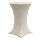 TRUTZHOLM 100x Stehtischhusse Stretch 70 cm beige Tischdecke Husse Bistrotisch Partytisch