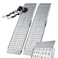 TRUTZHOLM 2x Auffahrrampe Alu starr Länge 120 cm...