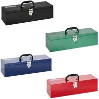 Werkzeugkiste aus Stahl 48x15,5x12 cm pulverbeschichtet...
