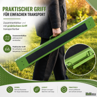 2x Arbeitsbock höhenverstellbar bis 91 cm Unterstellbock Stützbock Klappbock Gerüstbock
